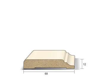 Chambrant 12x68x488cm MDF V313