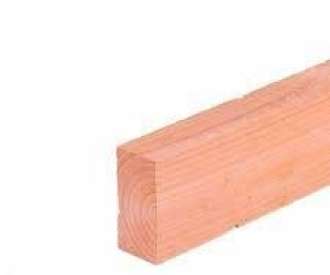 Douglas fijnbezaagd 50x100mm