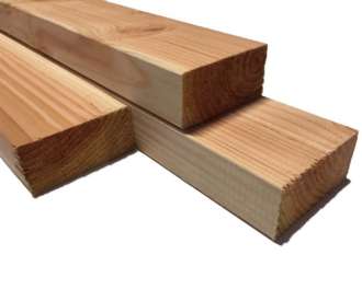 Douglas regels geschaafd 45x95mm