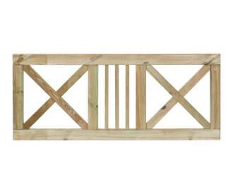 Grenen boerenland hek 180x75cm