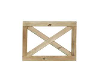 Grenen boerenland poort 100x75cm
