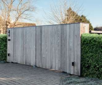 Houten Draaipoorten