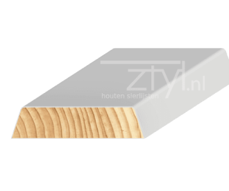 Platstuk schuin 15x65mm 480cm