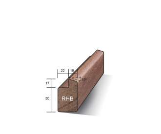 Raamhout Enkelglas 40x67mm