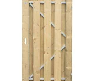 Vuren deur stalen frame universeel 180x100cm