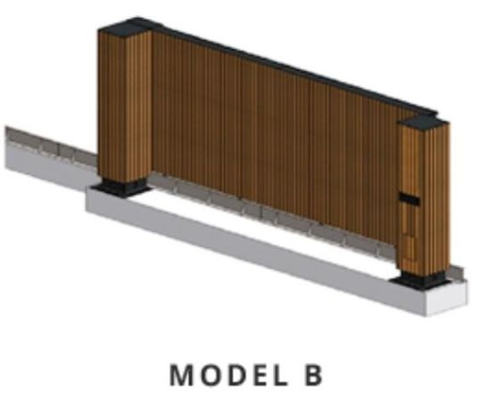 Houten Schuifpoorten
