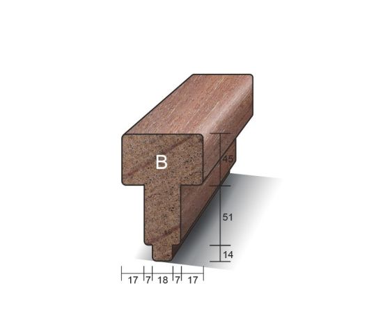 Kozijnhout B-Profiel