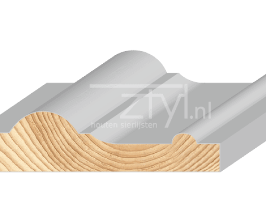 Puilijst 28x118mm 480cm