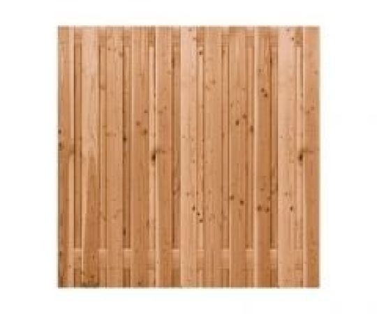 Tuinscherm redwood ruw 180x180cm 21/pl